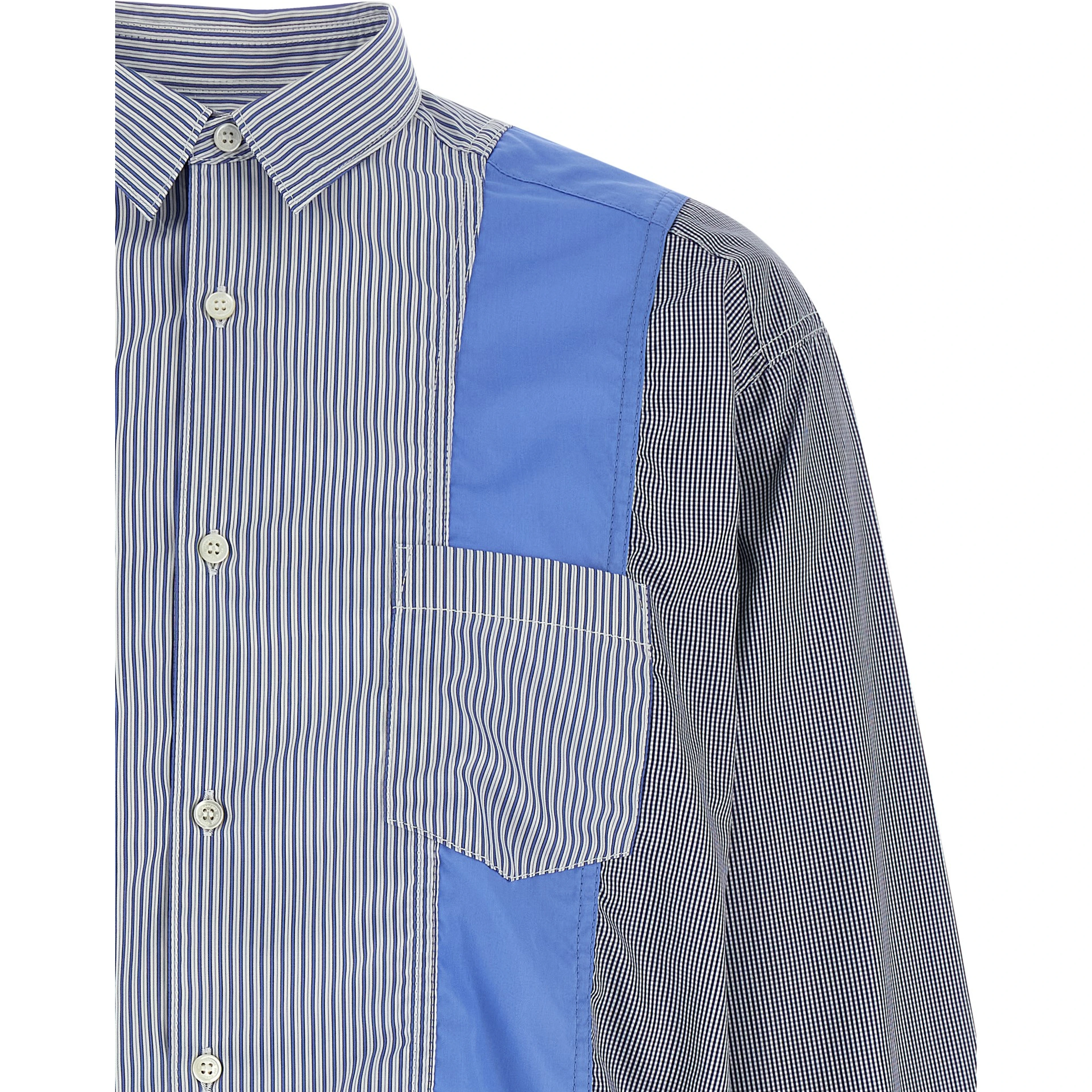 Blue Cotton Blouse