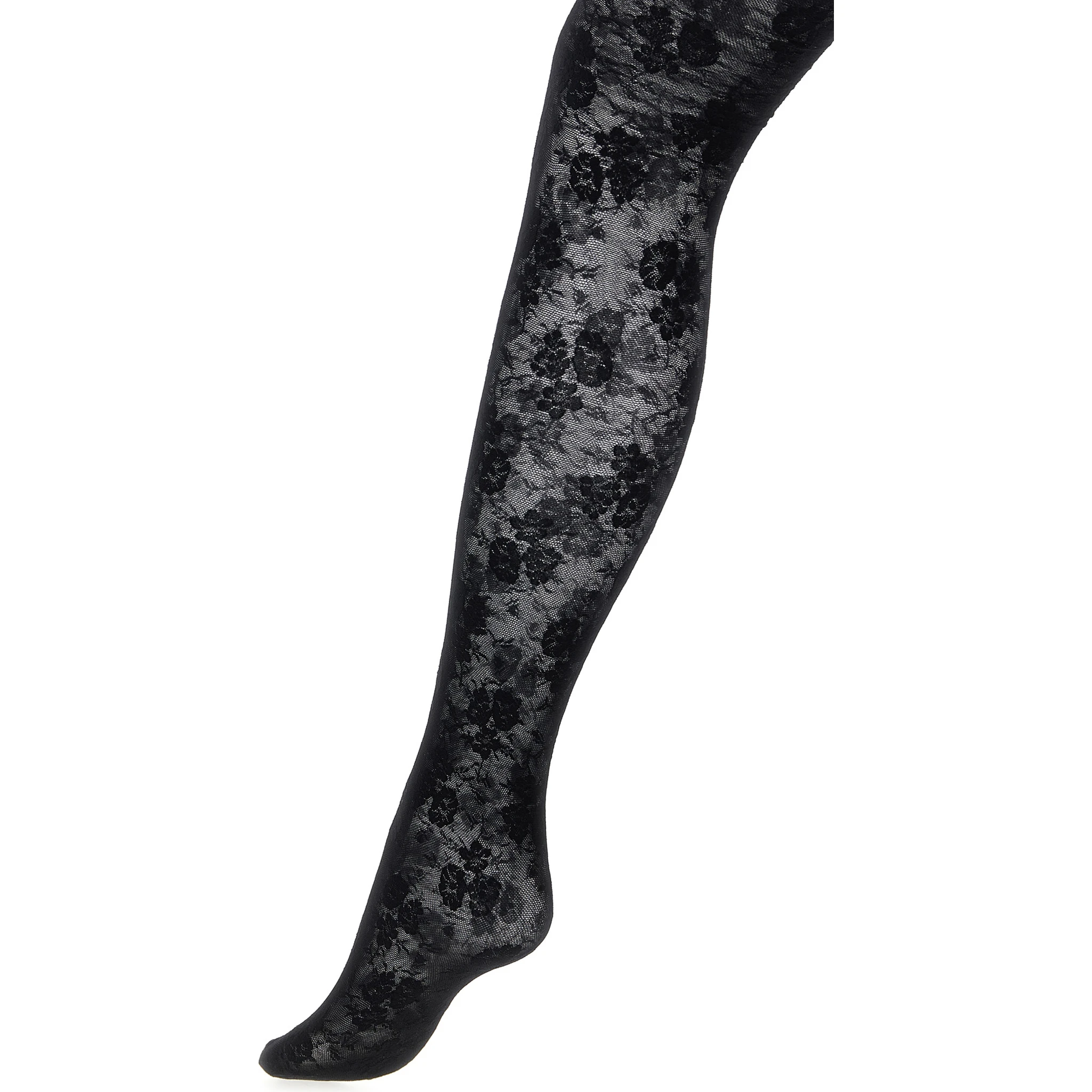 Black Polyamide Socks