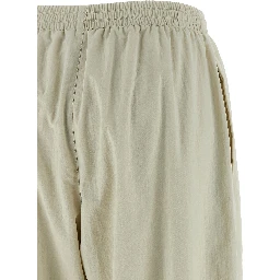 Beige Polyamide Joggers (Workout Pants)