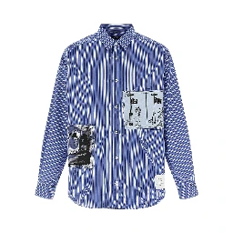 Blue Cotton Blouse