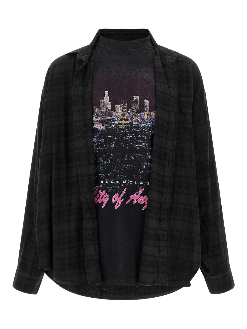 Black Cotton Blouse