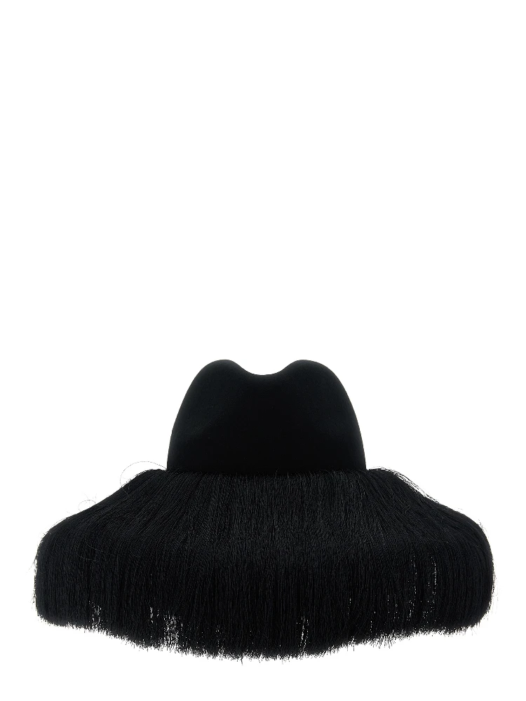 Black Wool Fedora