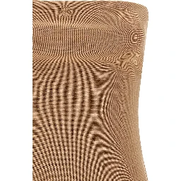 Beige Viscose Bodysuit