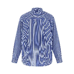 Blue Cotton Blouse
