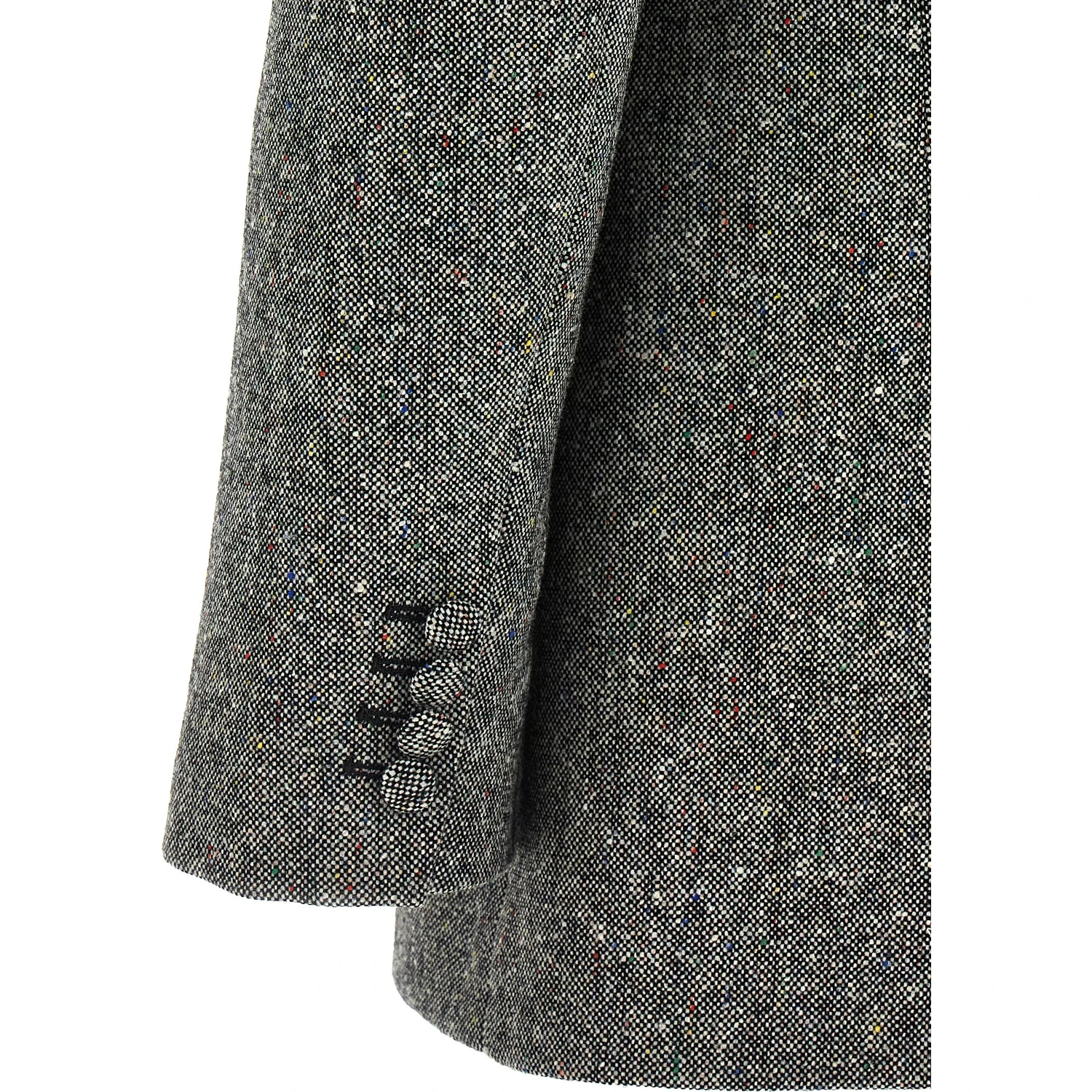 Gray Virgin Wool Blazer