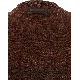 Brown Cashmere Cardigan
