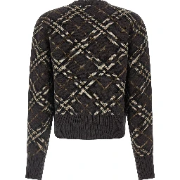 Brown Wool Cardigan
