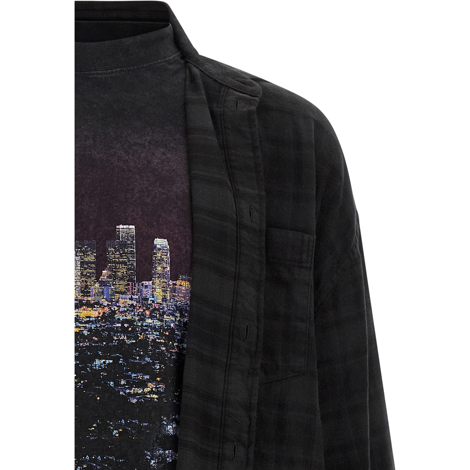 Black Cotton Blouse