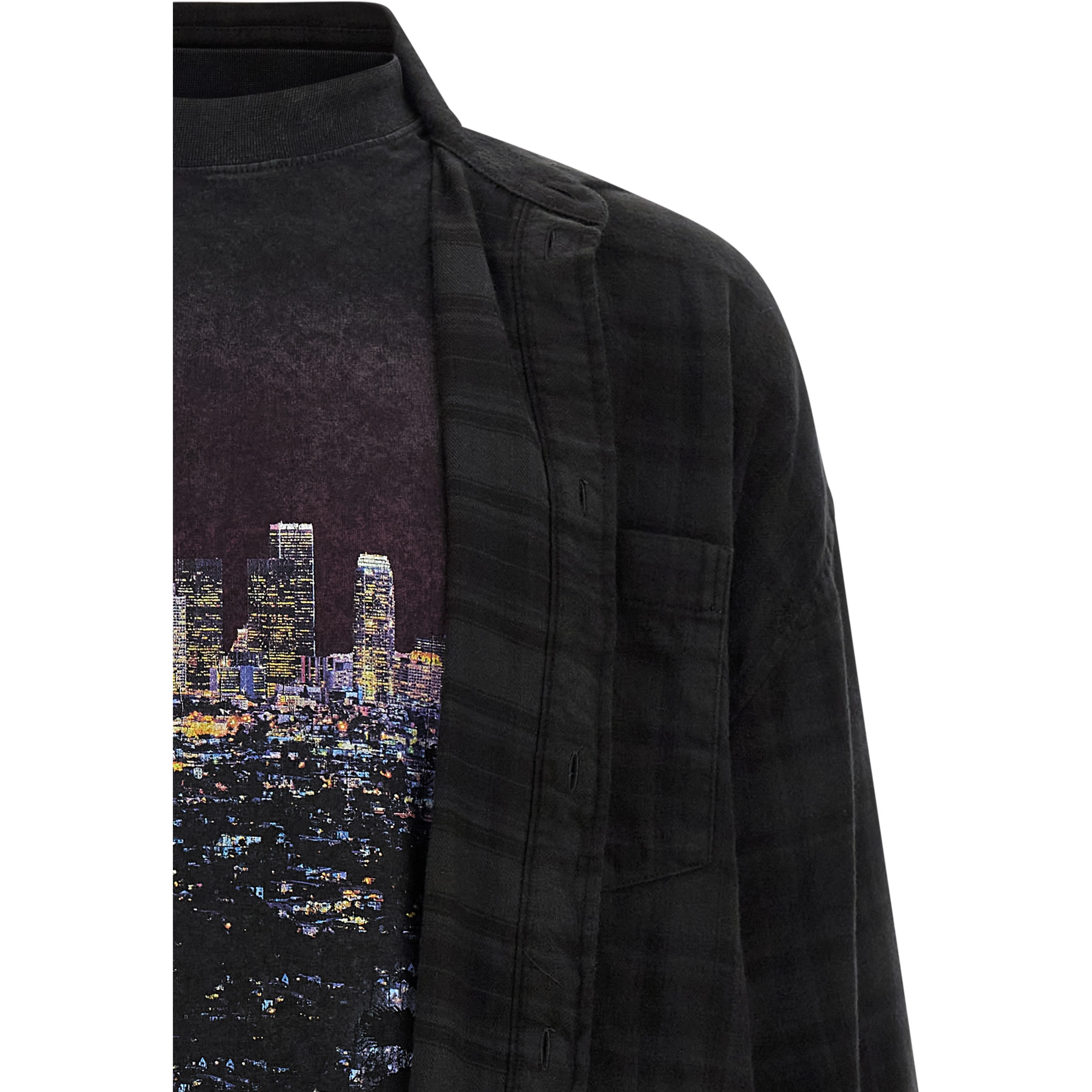 Black Cotton Blouse