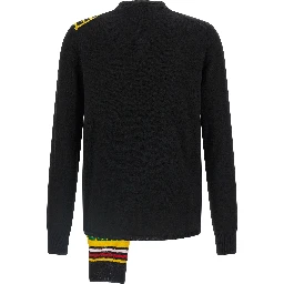Black Acetate Cardigan