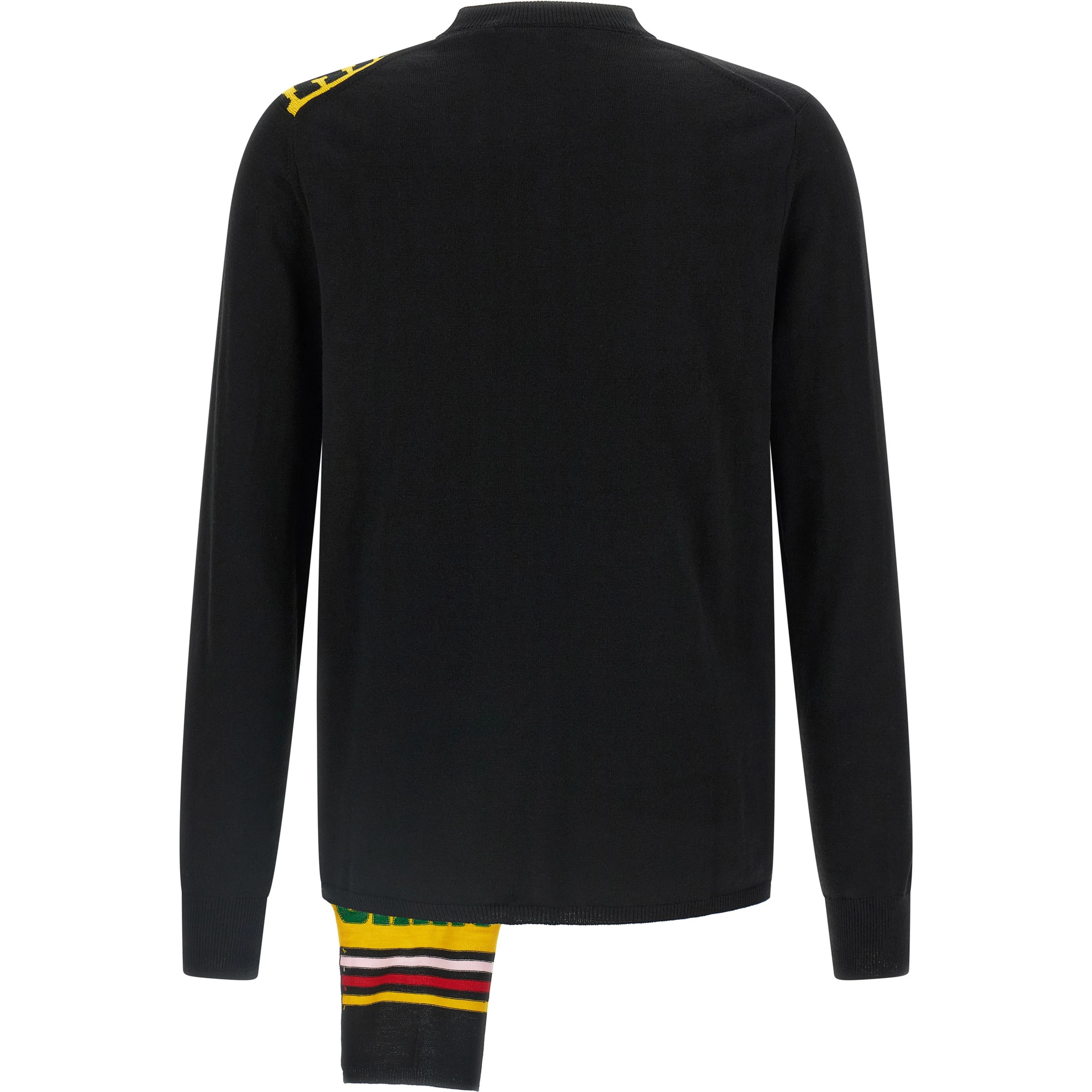 Black Acetate Cardigan