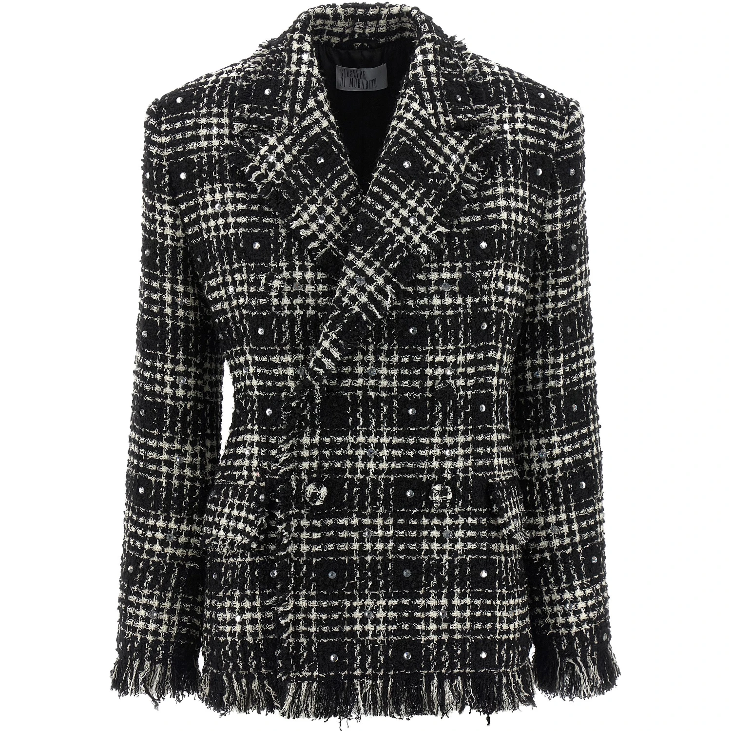 Bicolor Cotton Blazer