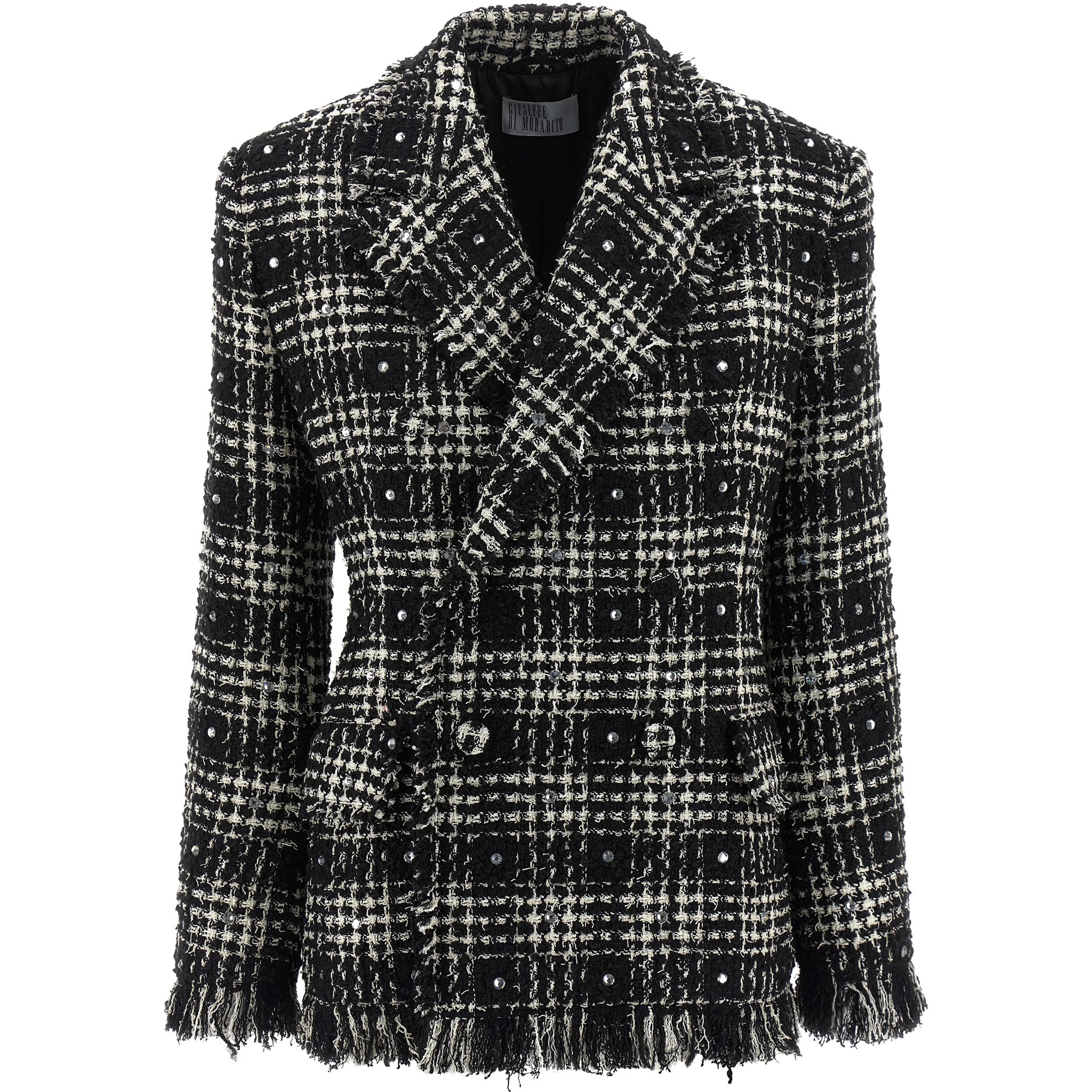 Bicolor Cotton Blazer