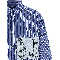Blue Cotton Blouse