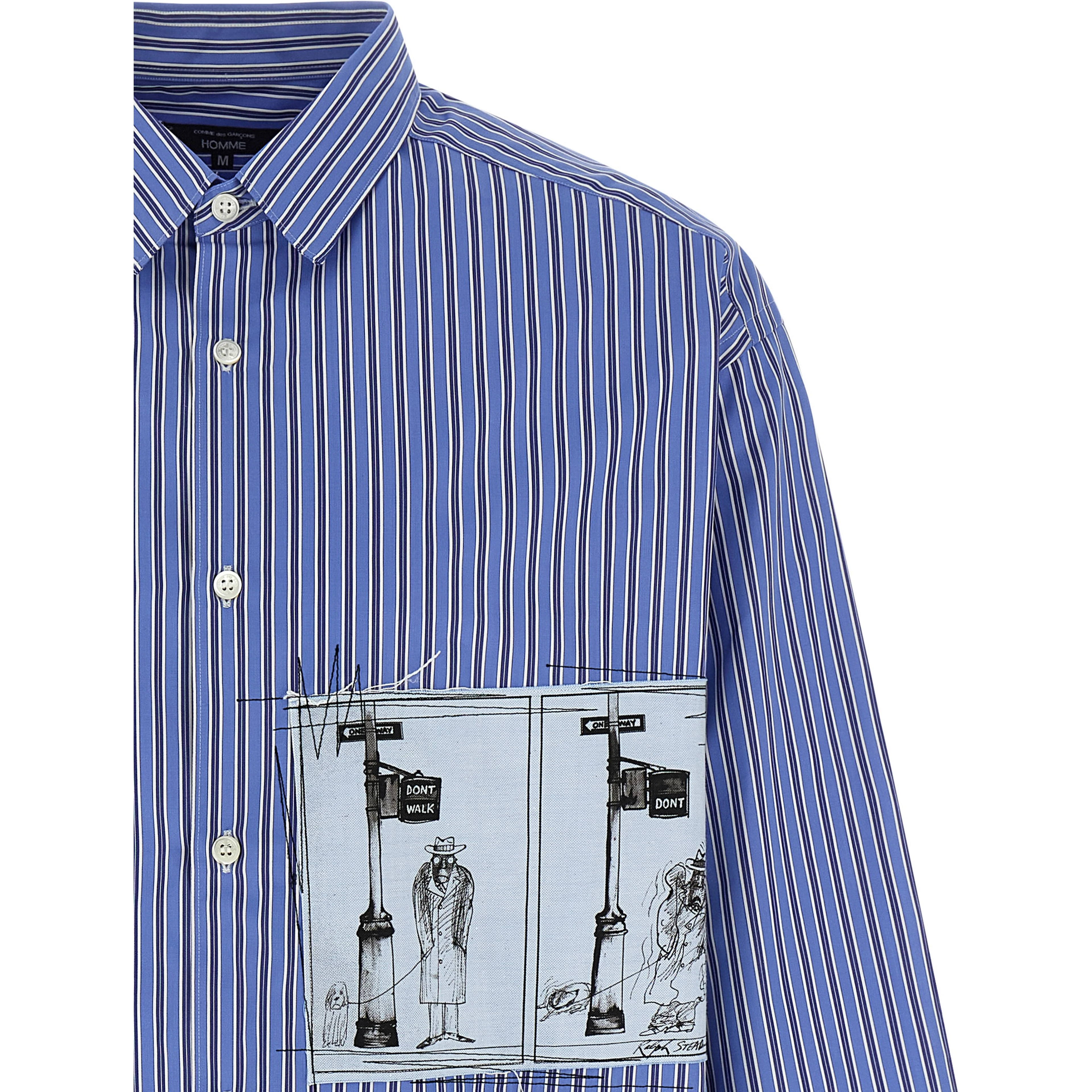 Blue Cotton Blouse