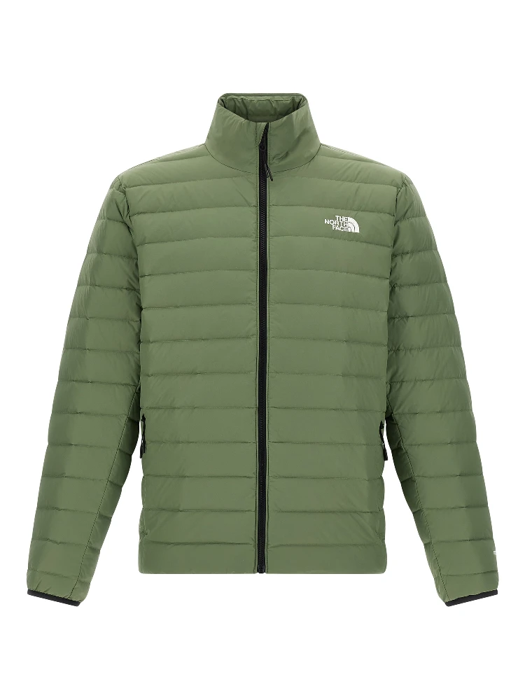 Bicolor Nylon Full-Length Jacket