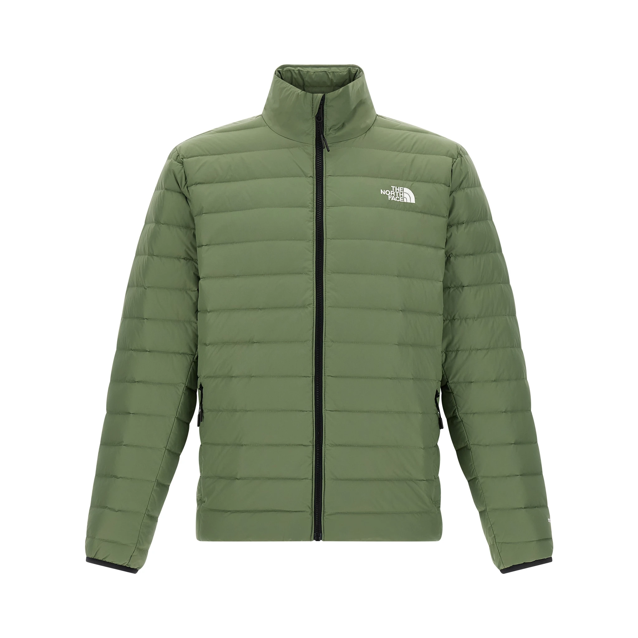 Bicolor Nylon Full-Length Jacket
