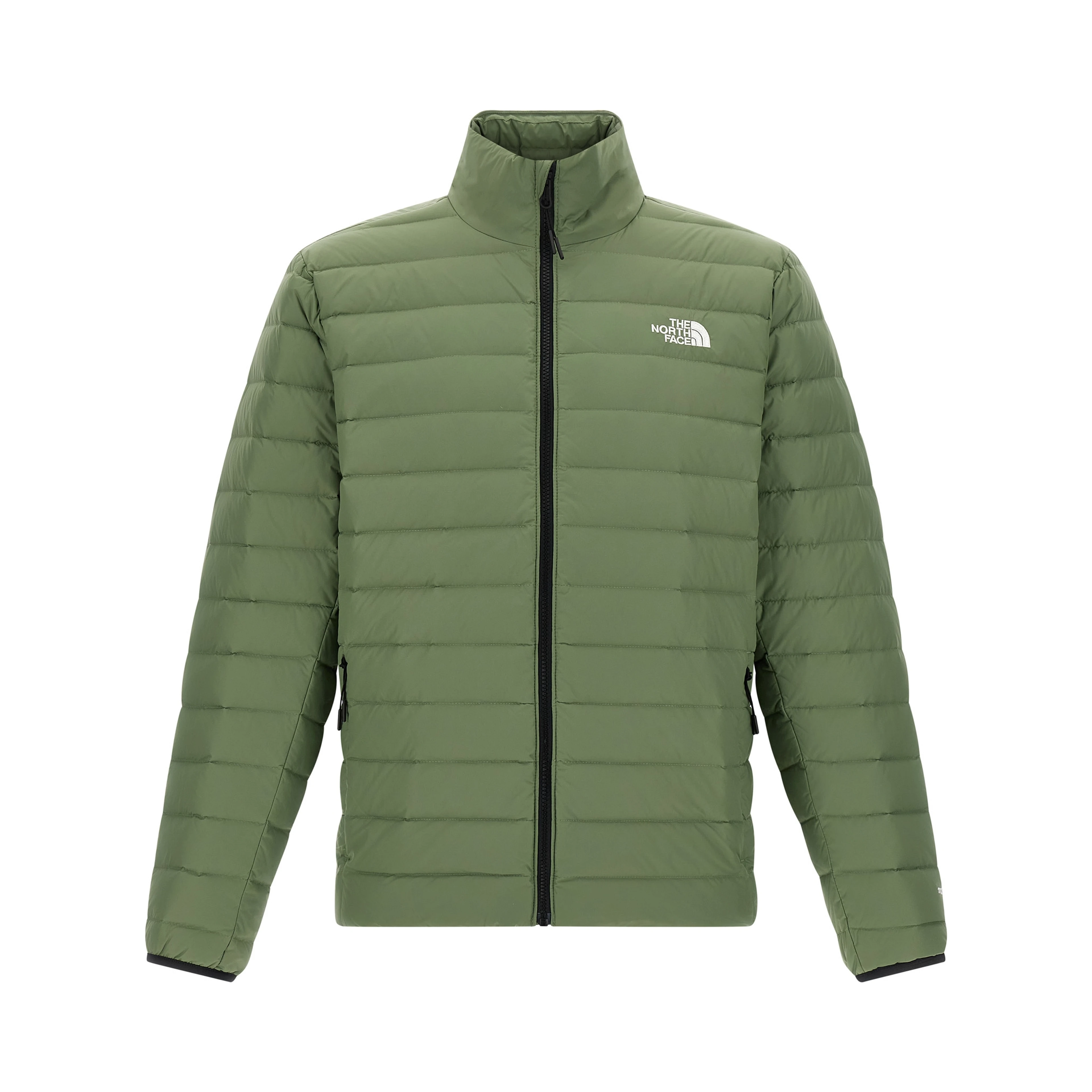 Bicolor Nylon Full-Length Jacket