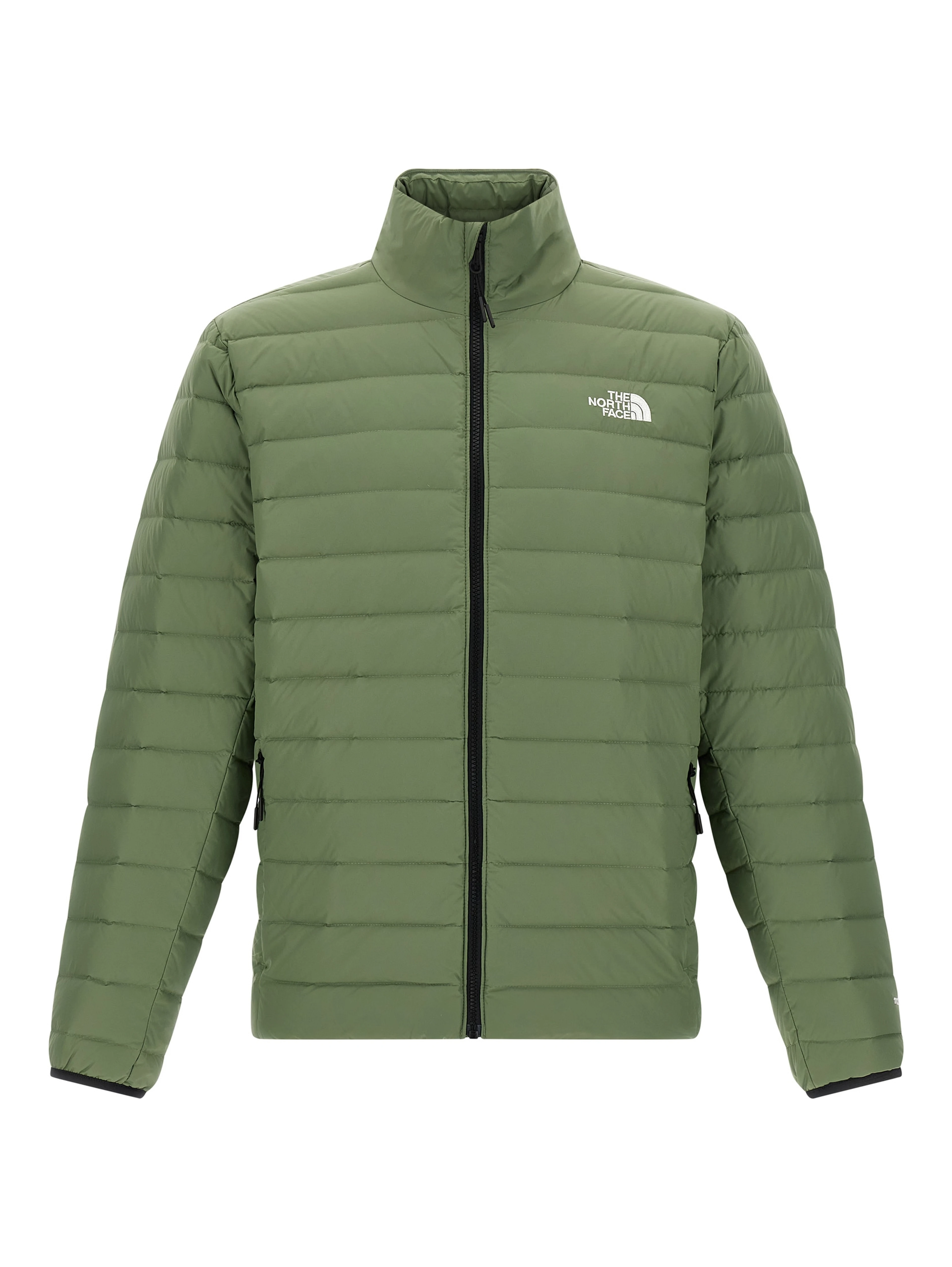 Bicolor Nylon Full-Length Jacket