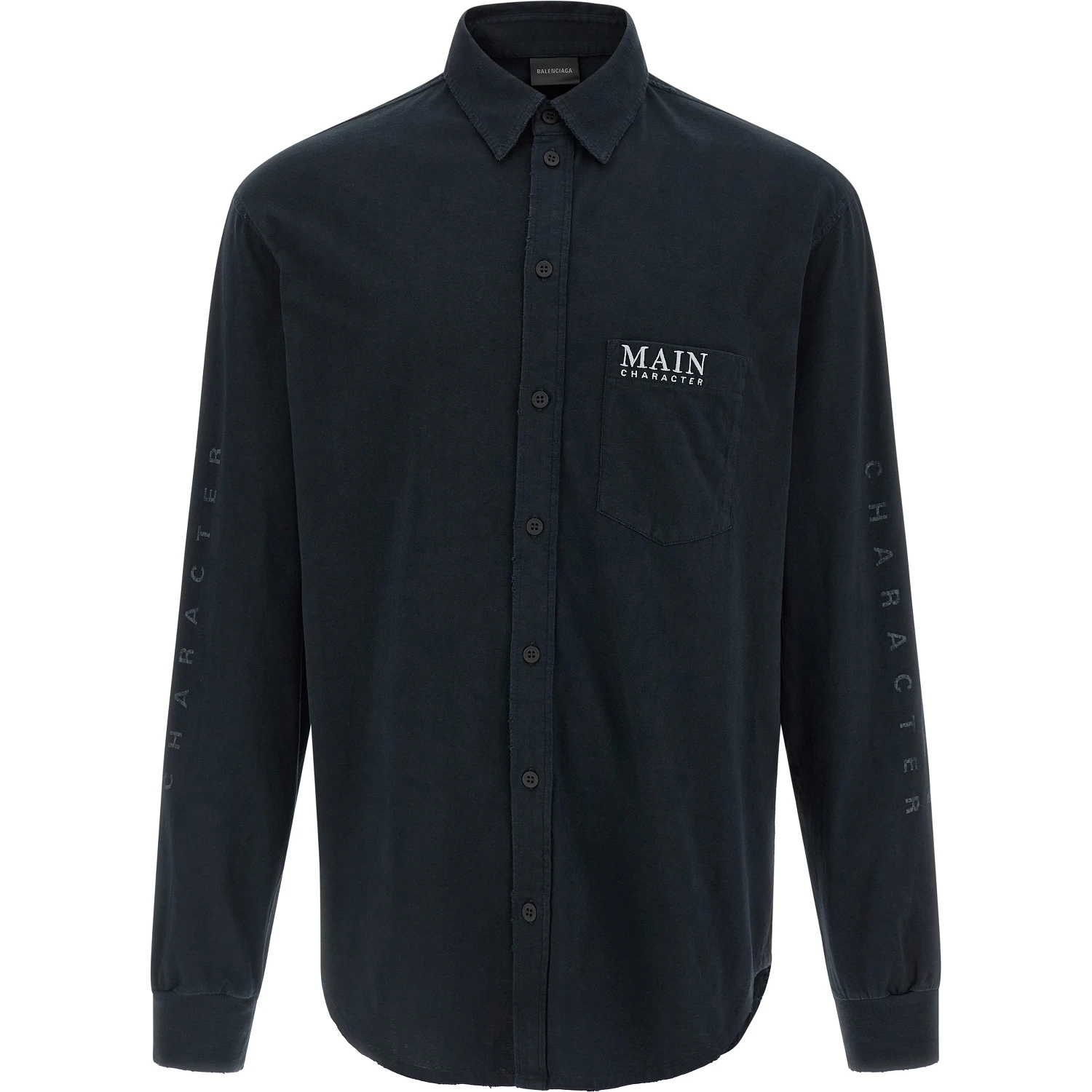 Black Cotton Blouse