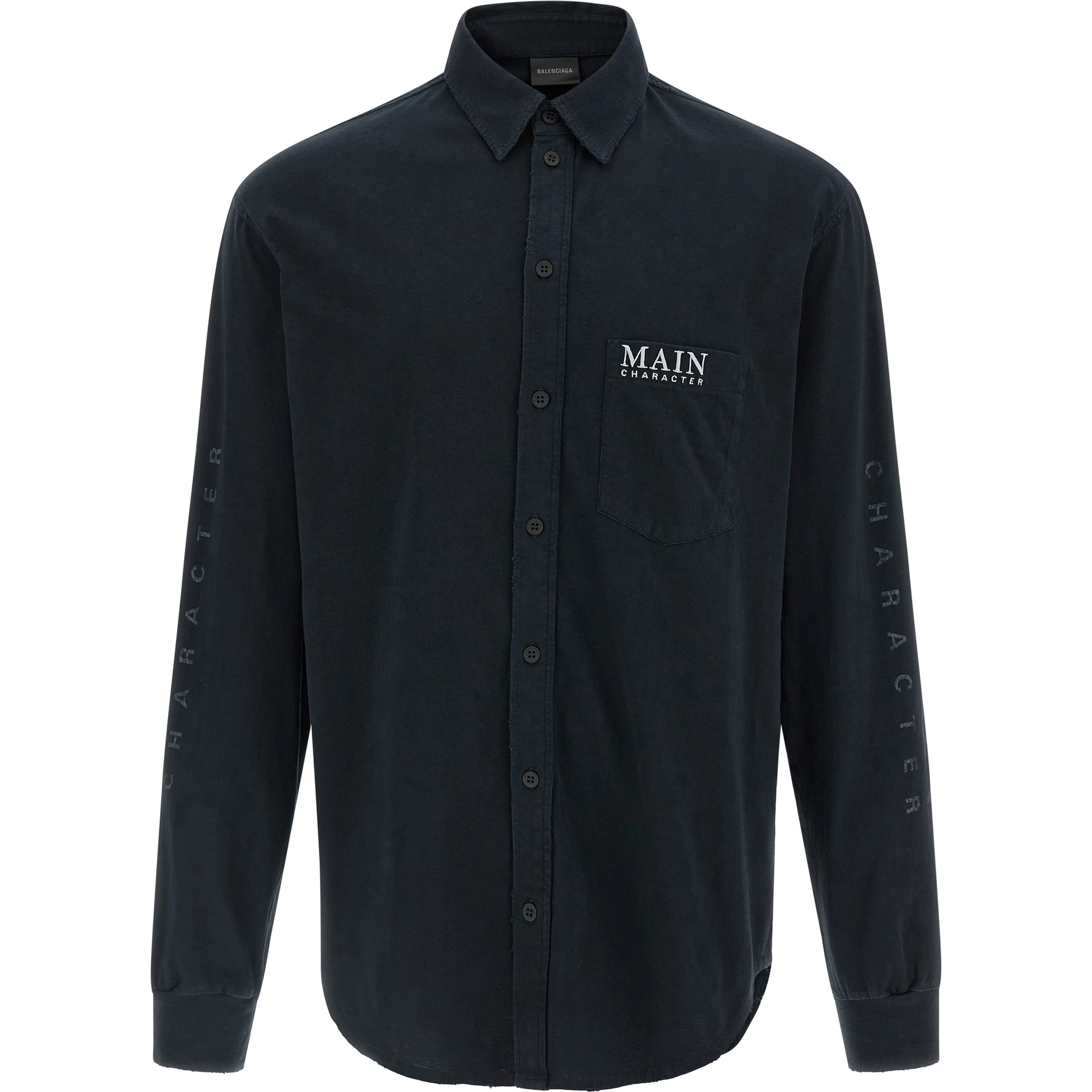 Black Cotton Blouse