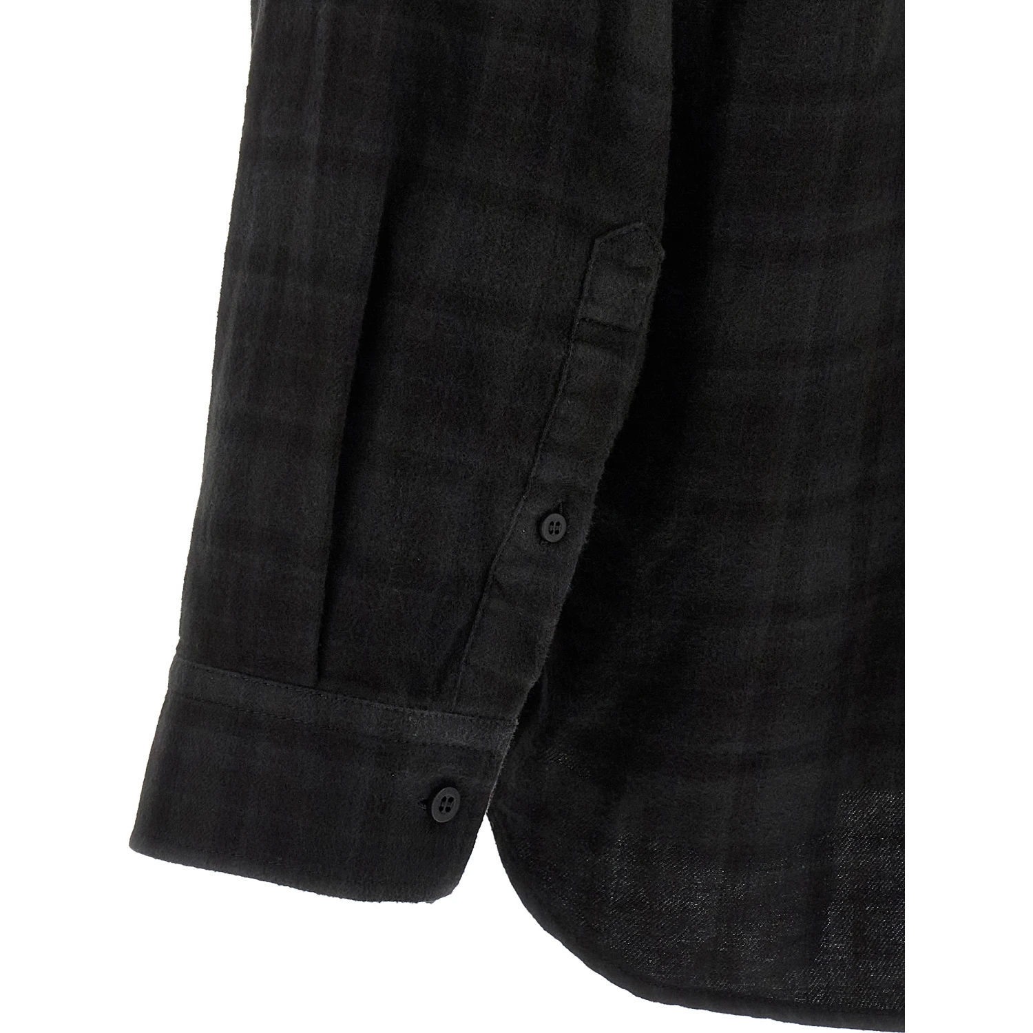 Black Cotton Blouse