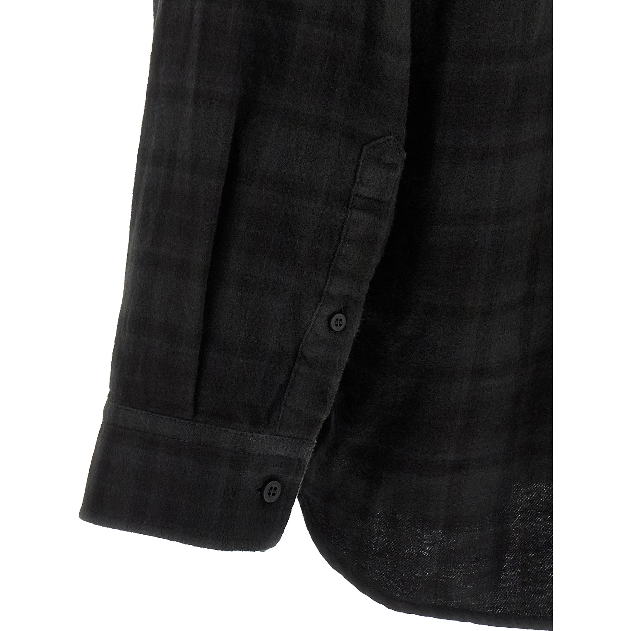 Black Cotton Blouse