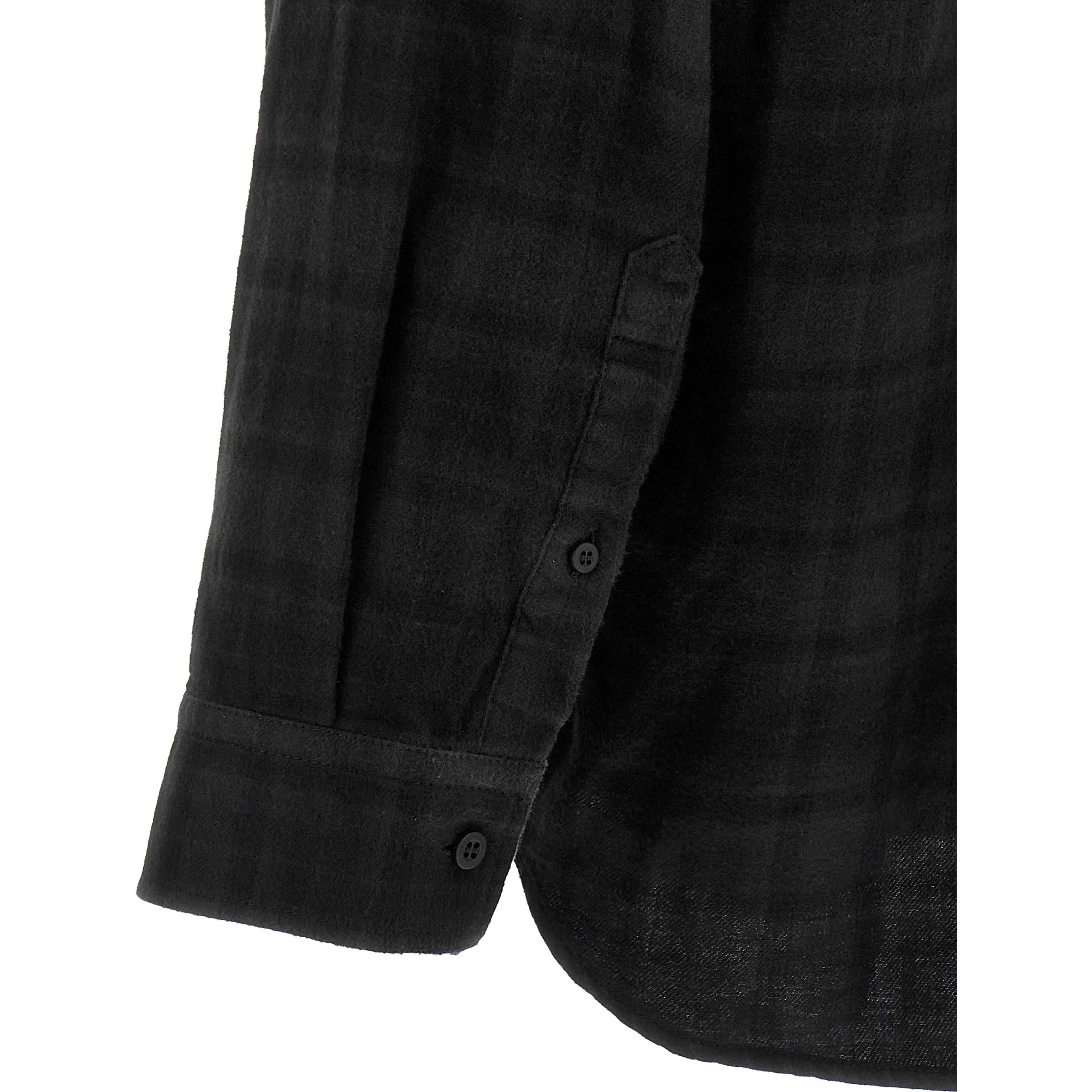 Black Cotton Blouse