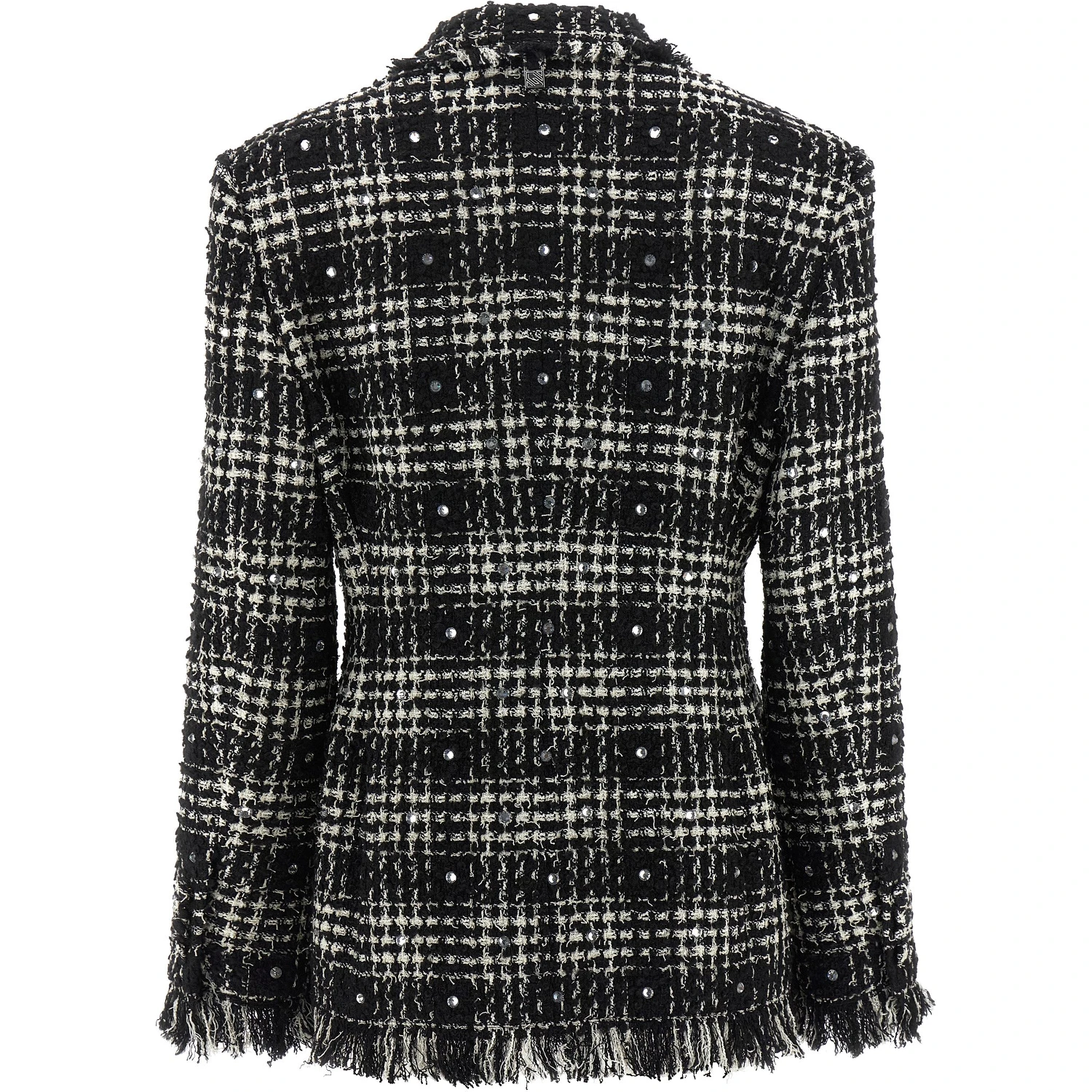 Bicolor Cotton Blazer