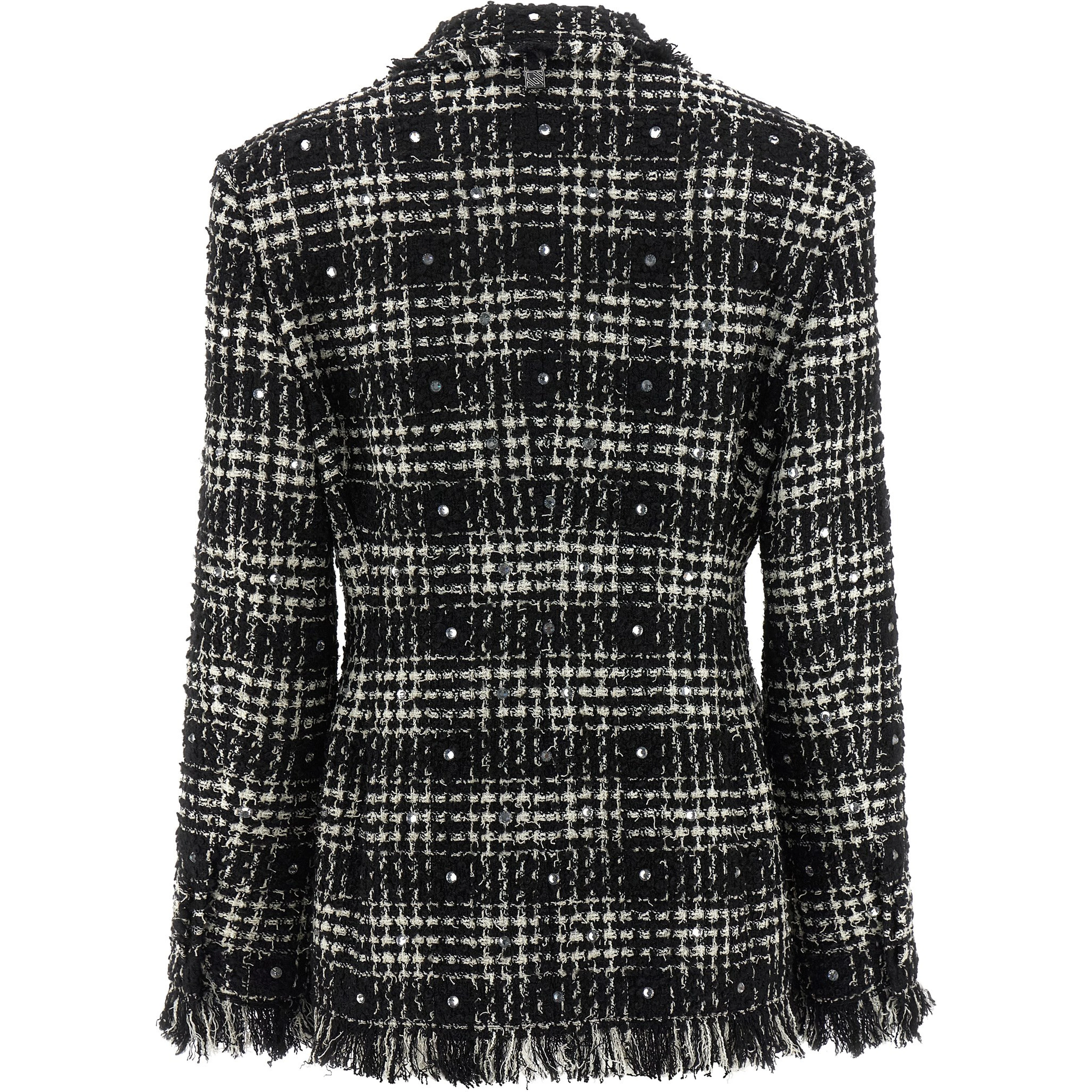 Bicolor Cotton Blazer