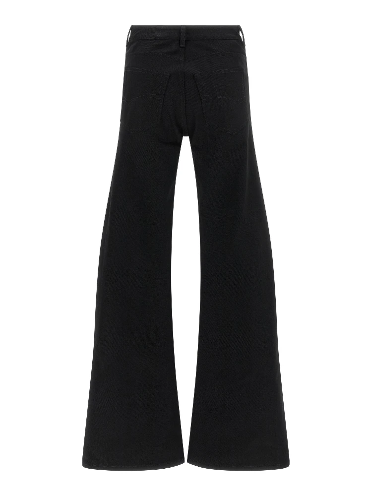 Black Cotton Flared Jeans alternative