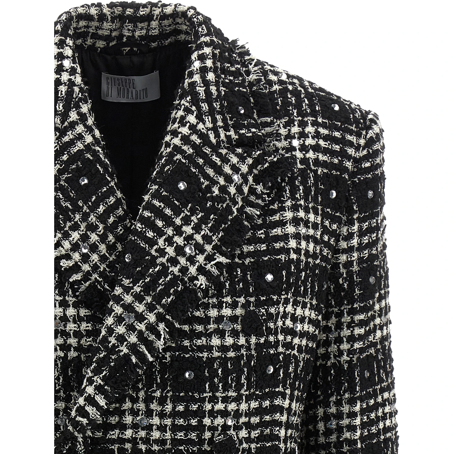 Bicolor Cotton Blazer