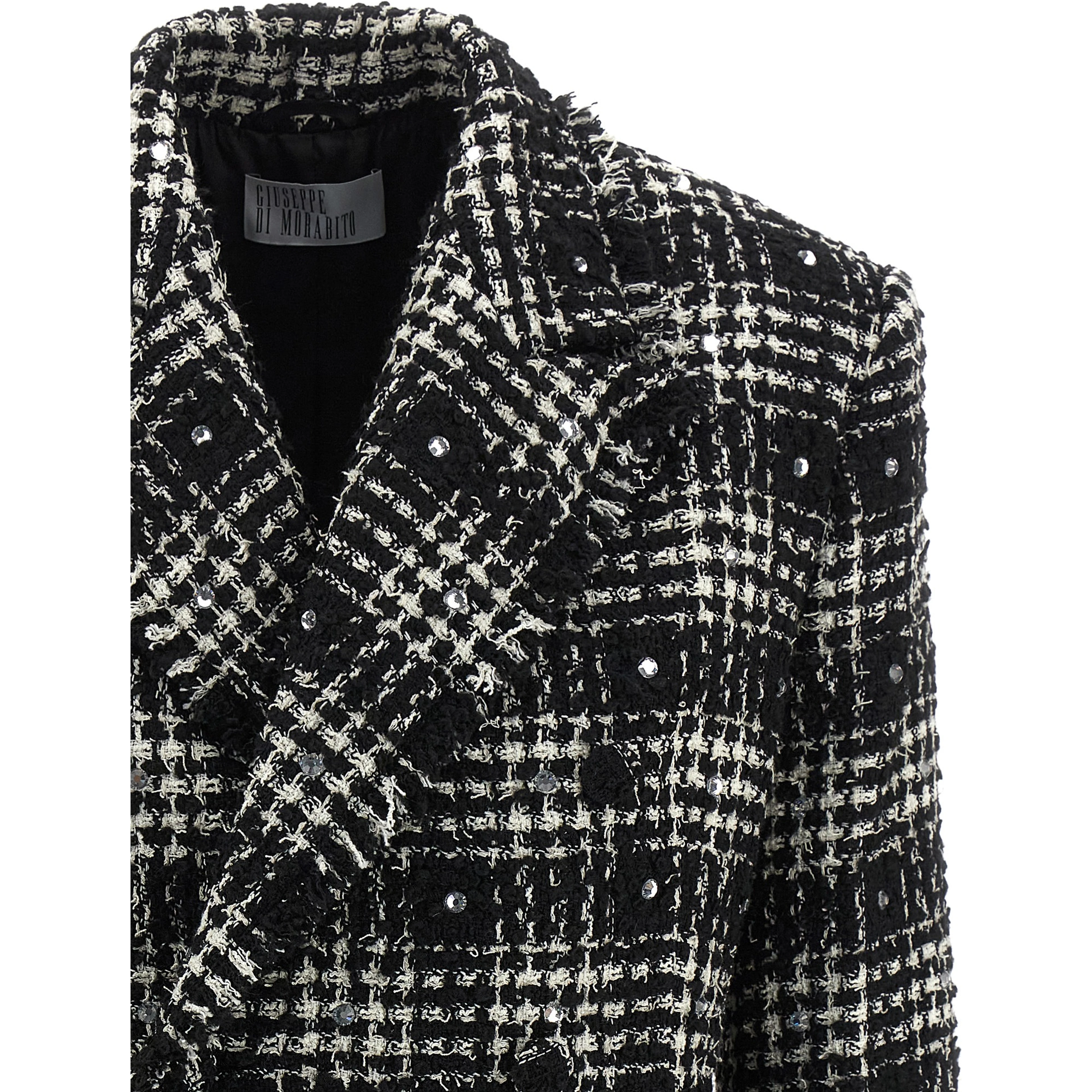 Bicolor Cotton Blazer