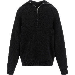 Black Cotton Cardigan
