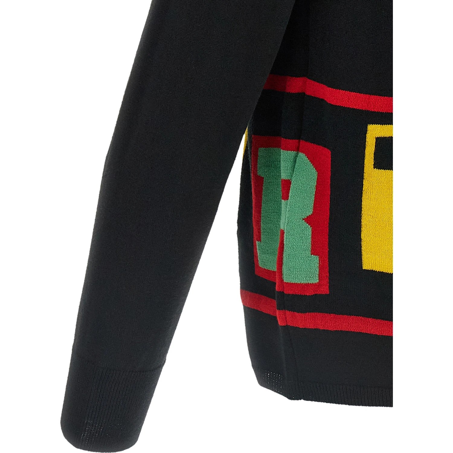 Black Acetate Cardigan