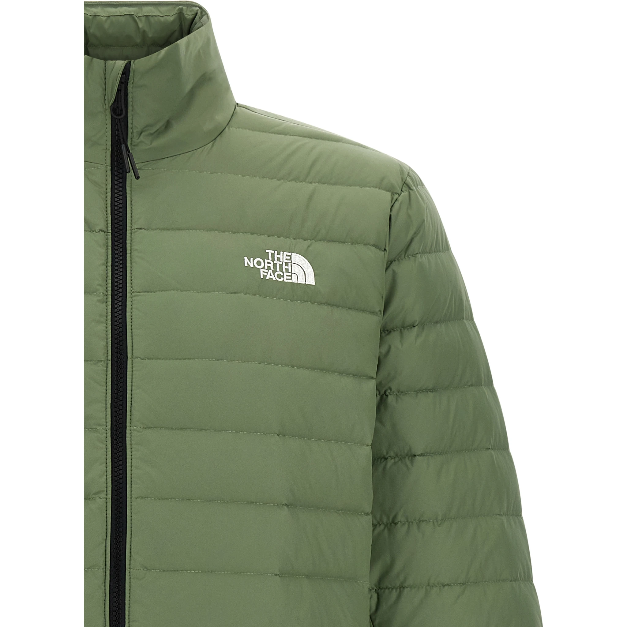 Bicolor Nylon Full-Length Jacket