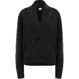 Black Cashmere Cardigan