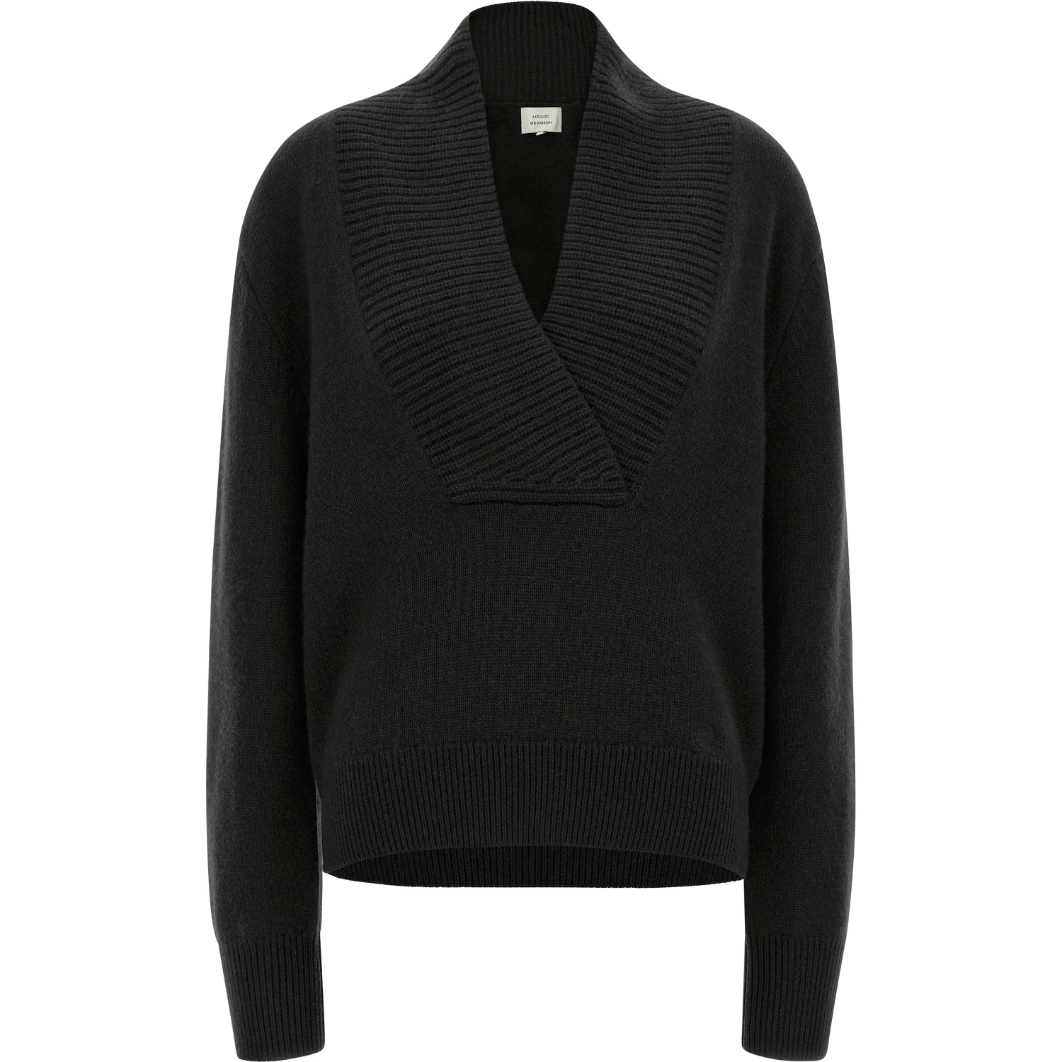Black Cashmere Cardigan