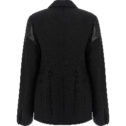 Black Virgin Wool Blazer