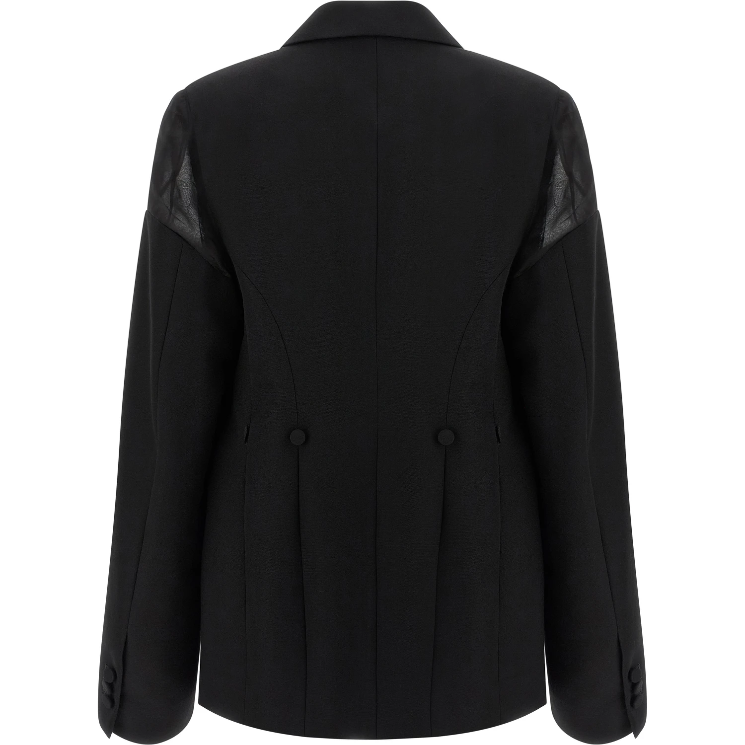 Black Virgin Wool Blazer