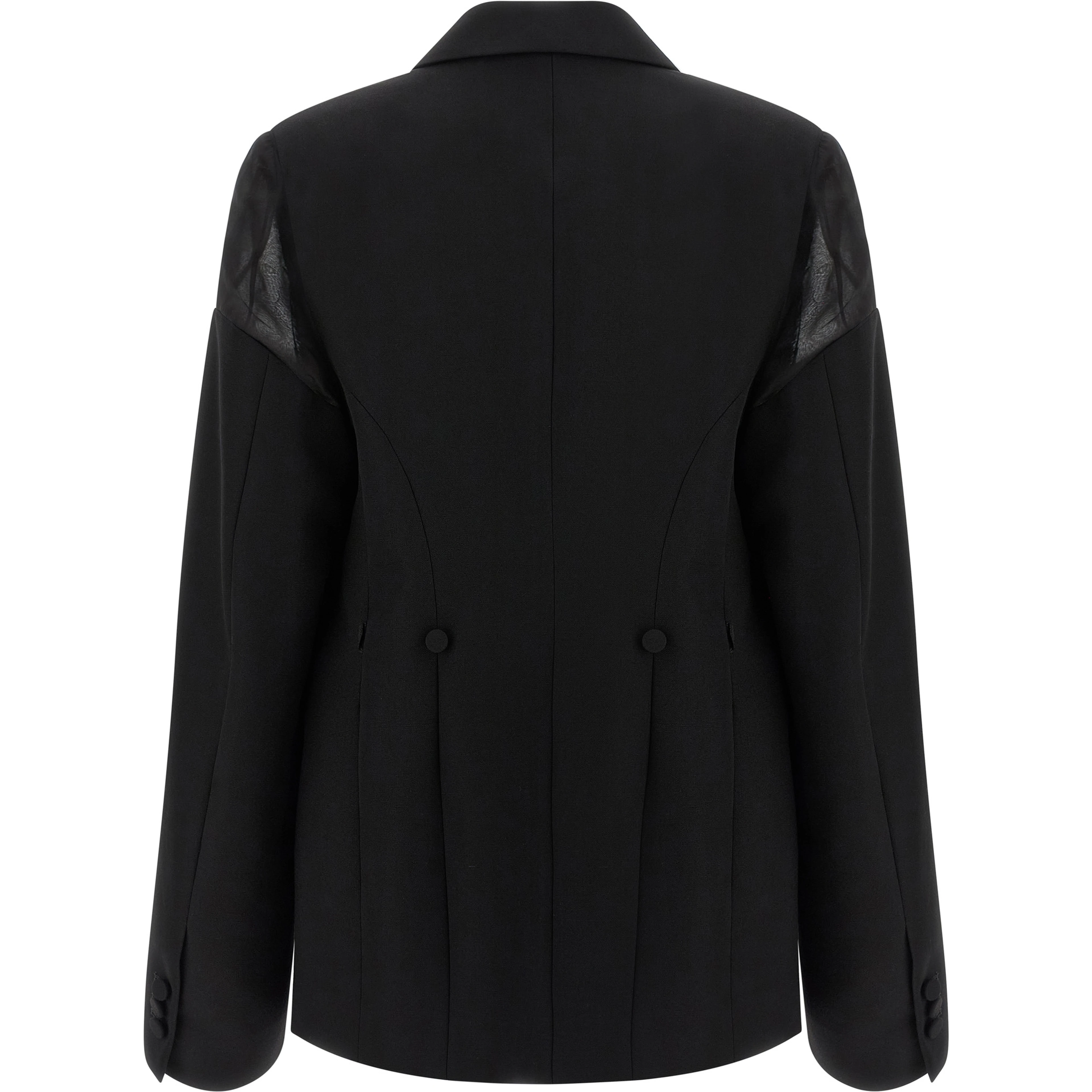 Black Virgin Wool Blazer