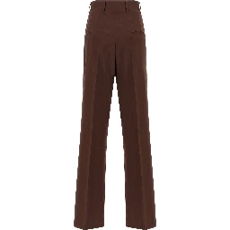 Brown Wool Dress Pants