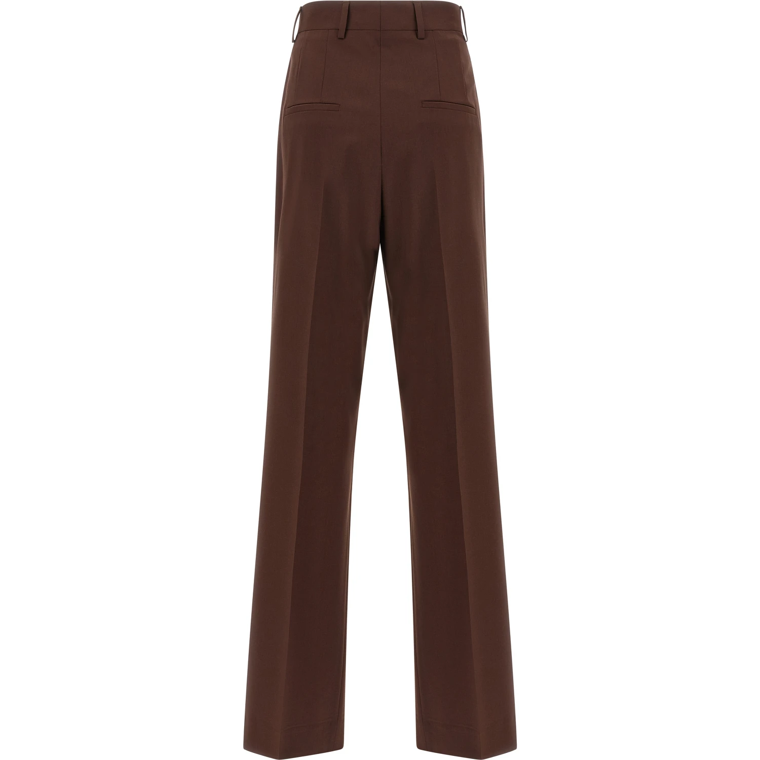 Brown Wool Dress Pants