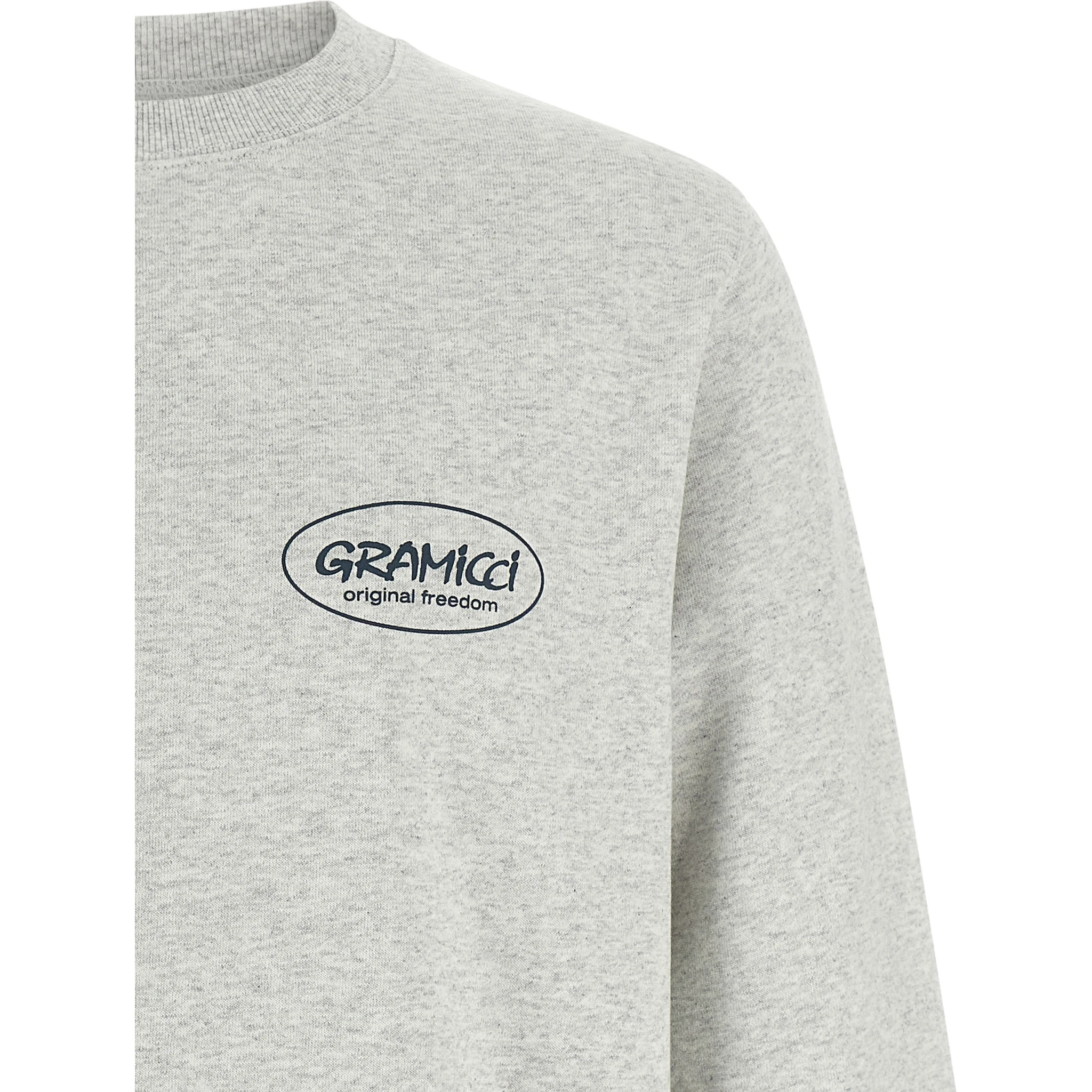 Gray Cotton Sweatshirt
