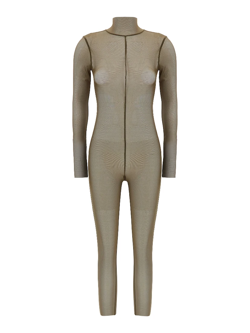 Bicolor Polyamide Jumpsuit
