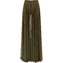 Bicolor Polyamide Mini Skirt