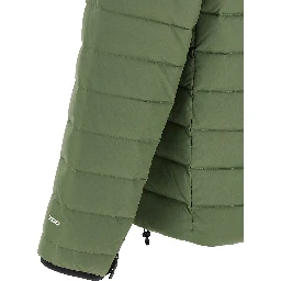 Bicolor Nylon Full-Length Jacket