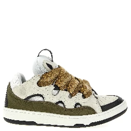 Multicolor Calf Leather Bos Taurus Chunky Sneakers