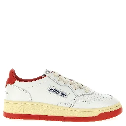 Multicolor Goatskin Low Top Sneakers
