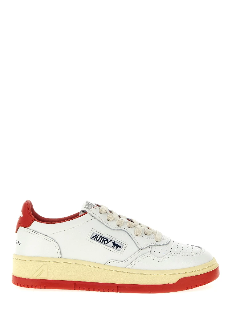 Multicolor Goatskin Low Top Sneakers